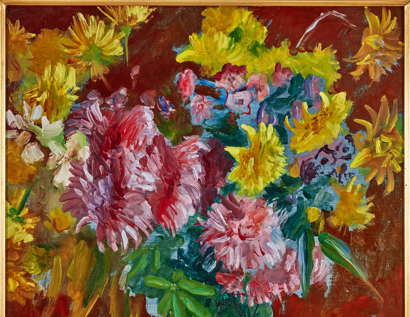 ISAAC GRÜNEWALD. Blomsterstilleben.