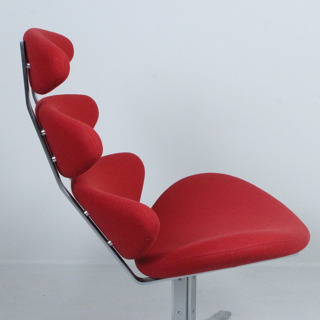 POUL VOLTHER. Erik Jørgensen Møbelfabrik. Sessel / Lounge Chair, Modell 'EJ 5' / 'Corona Chair', Dänemark, Entwurf 1964.