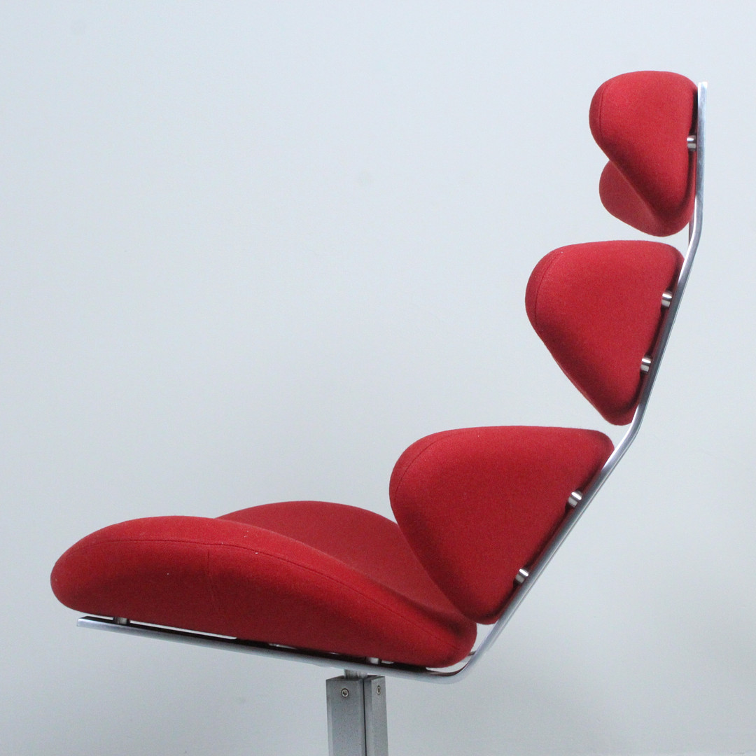 POUL VOLTHER. Erik Jørgensen Møbelfabrik. Sessel / Lounge Chair, Modell 'EJ 5' / 'Corona Chair', Dänemark, Entwurf 1964.