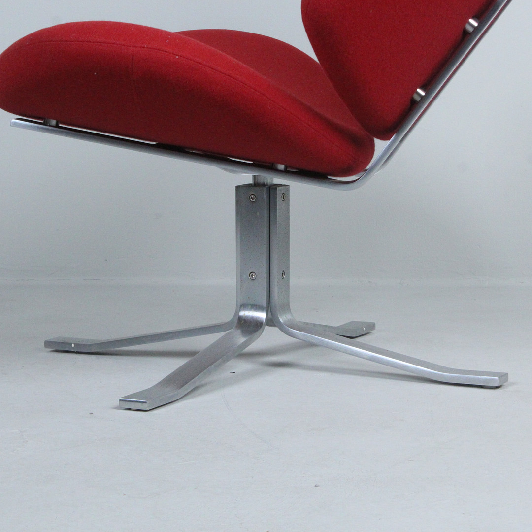 POUL VOLTHER. Erik Jørgensen Møbelfabrik. Sessel / Lounge Chair, Modell 'EJ 5' / 'Corona Chair', Dänemark, Entwurf 1964.