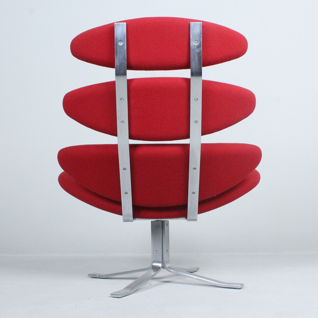 POUL VOLTHER. Erik Jørgensen Møbelfabrik. Sessel / Lounge Chair, Modell 'EJ 5' / 'Corona Chair', Dänemark, Entwurf 1964.