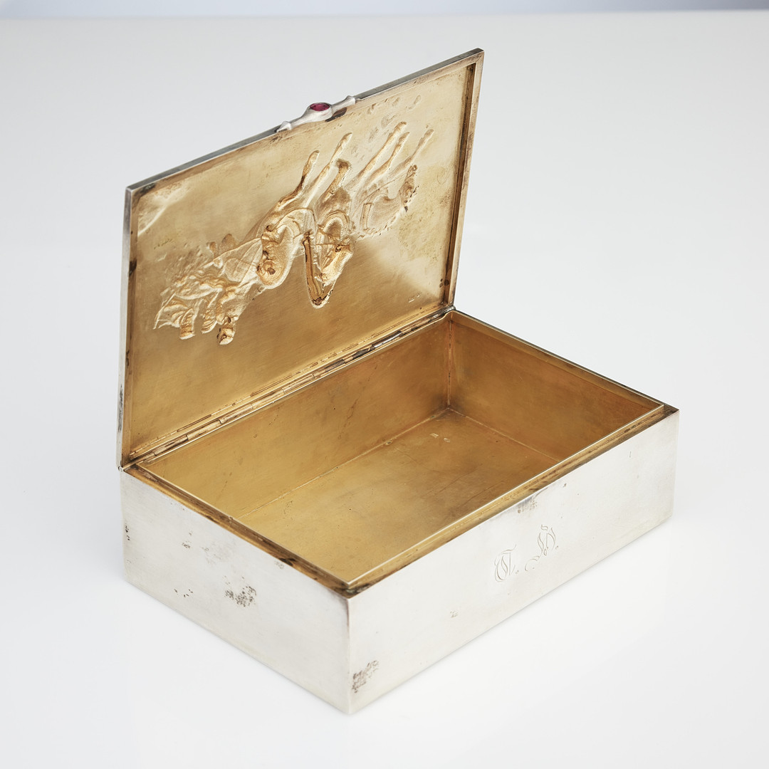 SKRIN, silver, icke identifierad mästarstämpel, Moskva 1896-1908.
