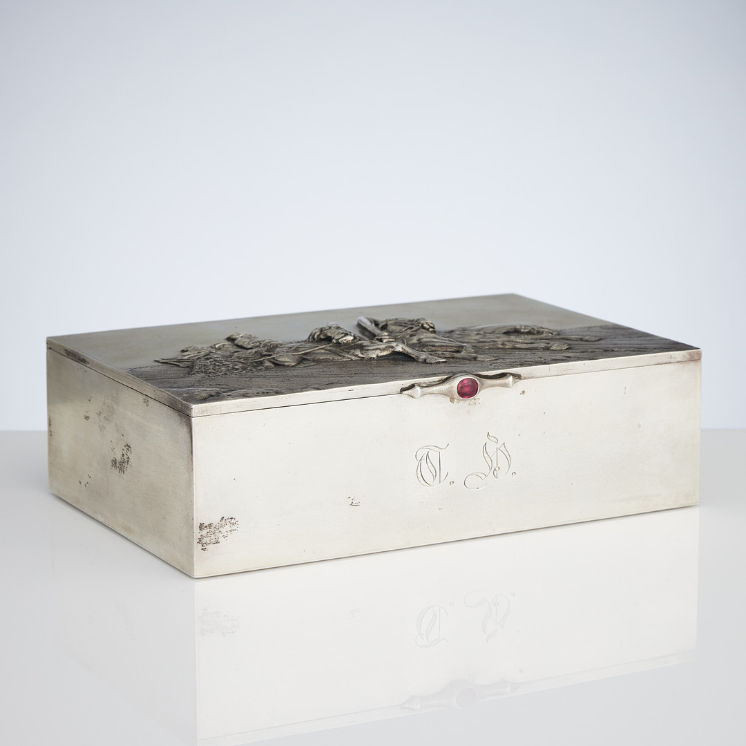 SKRIN, silver, icke identifierad mästarstämpel, Moskva 1896-1908.