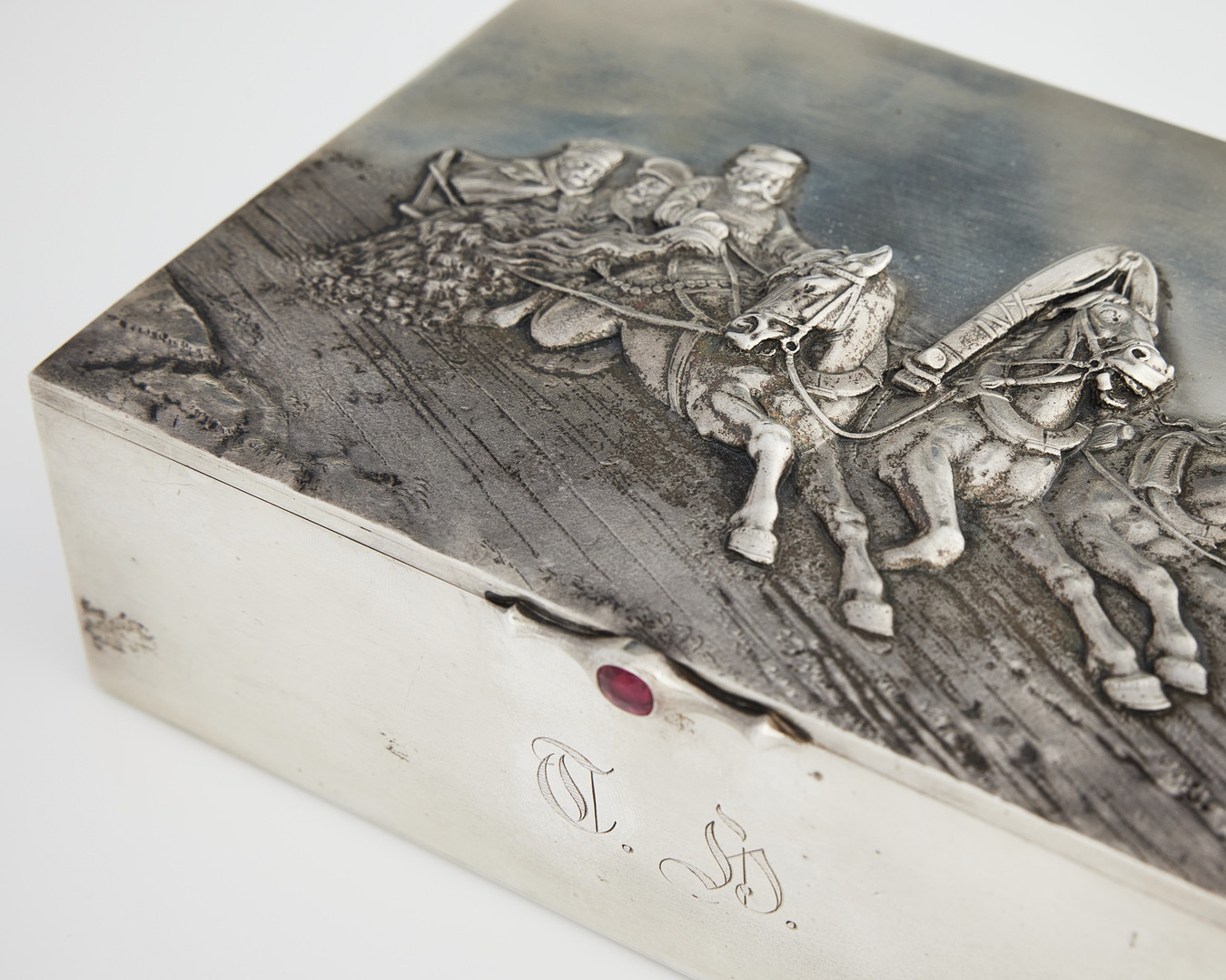 SKRIN, silver, icke identifierad mästarstämpel, Moskva 1896-1908.