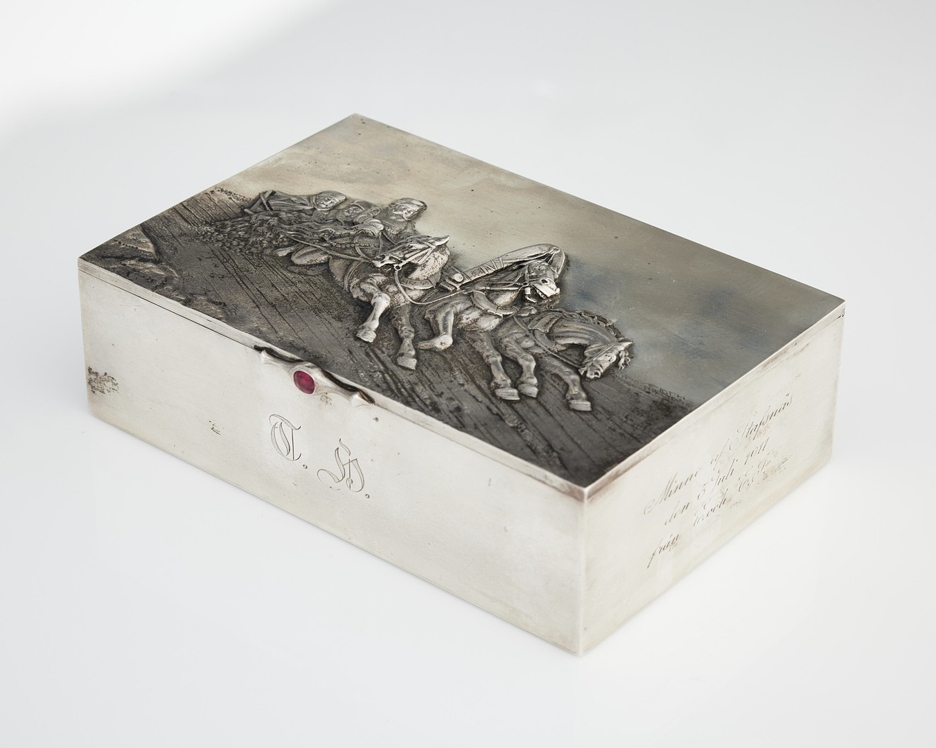 SKRIN, silver, icke identifierad mästarstämpel, Moskva 1896-1908.