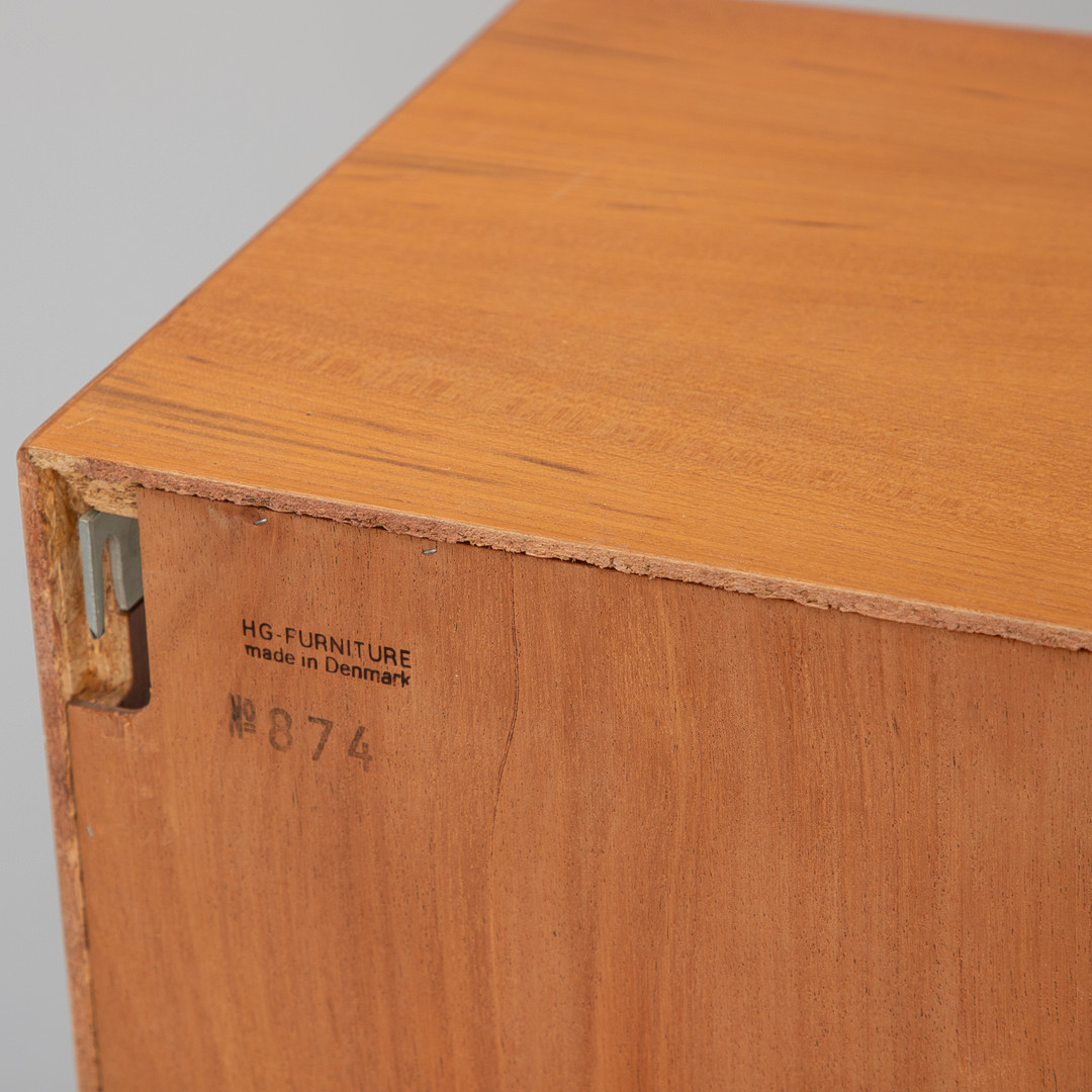 RUD THYGESEN & JOHNNY SØRENSEN. HG (Hansen & Guldborg) Møbler. Modulares Teak Regalsystem.