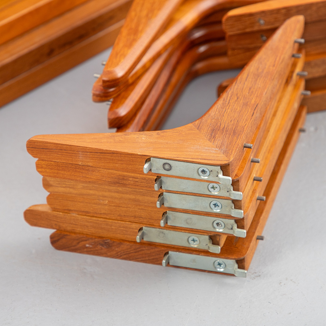 RUD THYGESEN & JOHNNY SØRENSEN. HG (Hansen & Guldborg) Møbler. Modulares Teak Regalsystem.