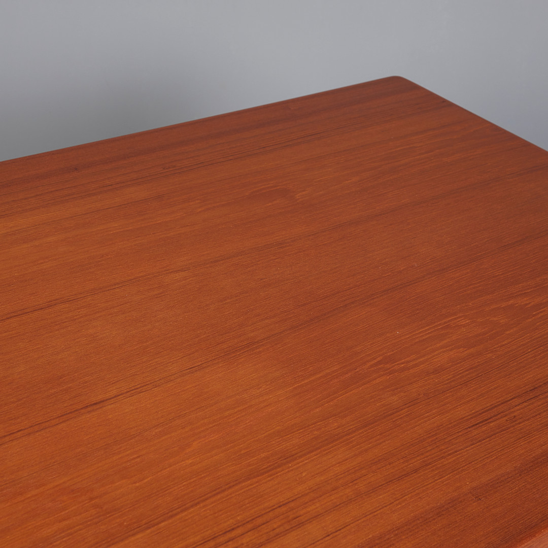 HENNING KJAERNULF. für Vejle Stole & Møbelfabrik, Esstisch / Tisch, Teak, 1960er Jahre, Dänemark.