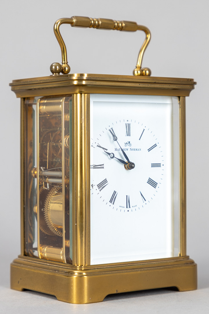 METHEW NORMAN. Reiseuhr, England, 2. Hälfte 20. Jh.