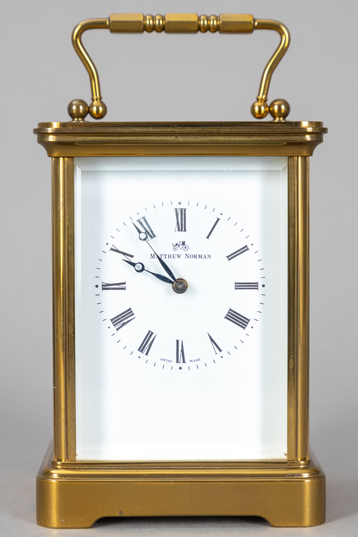 METHEW NORMAN. Reiseuhr, England, 2. Hälfte 20. Jh.