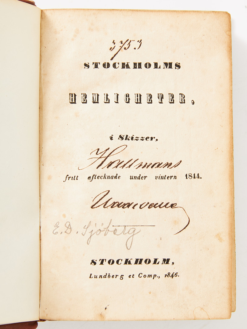 SAMLING VITTERHET, 1800-TAL, BL. A. STÅLBERG, HAMMARSKÖLD, 18 VOLYMER.