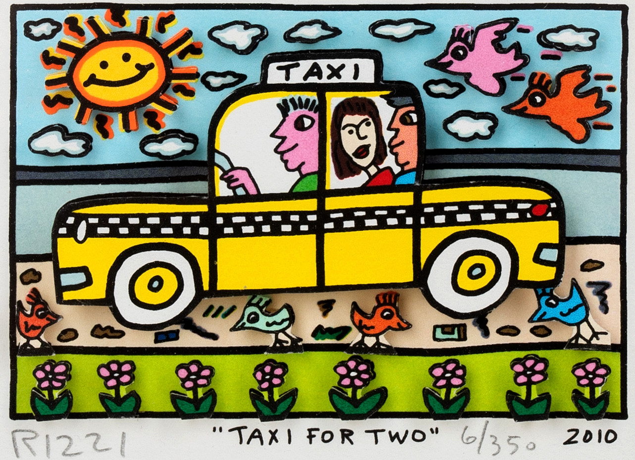 JAMES RIZZI (1950-2011). Taxi for Two.