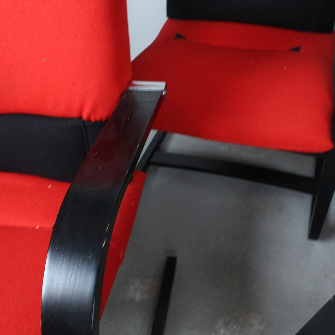 MARIO BELLINI. für Vitra, Vier Stühle, Modell '' Figura '' 1980er.