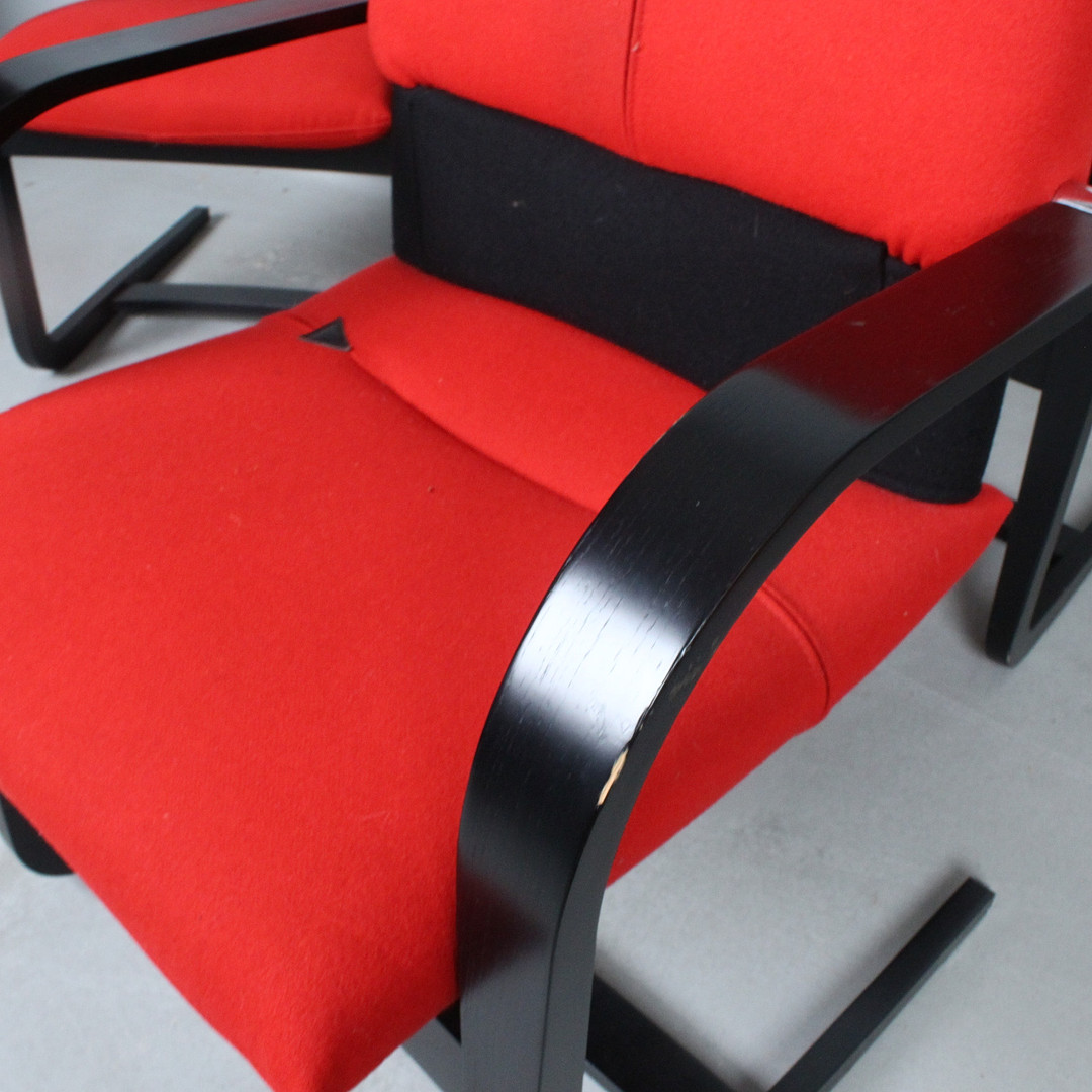 MARIO BELLINI. für Vitra, Vier Stühle, Modell '' Figura '' 1980er.