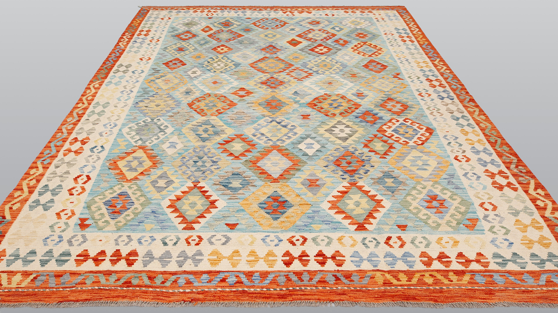 ORIENTMATTA. Kelim Klassisk Design, 346x252.