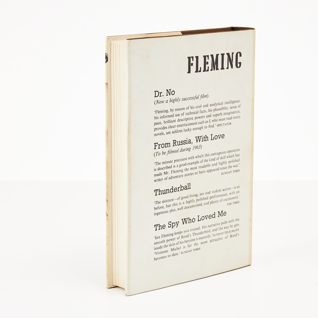 IAN FLEMING, On her majesty's secret service, första upplagan 1963.