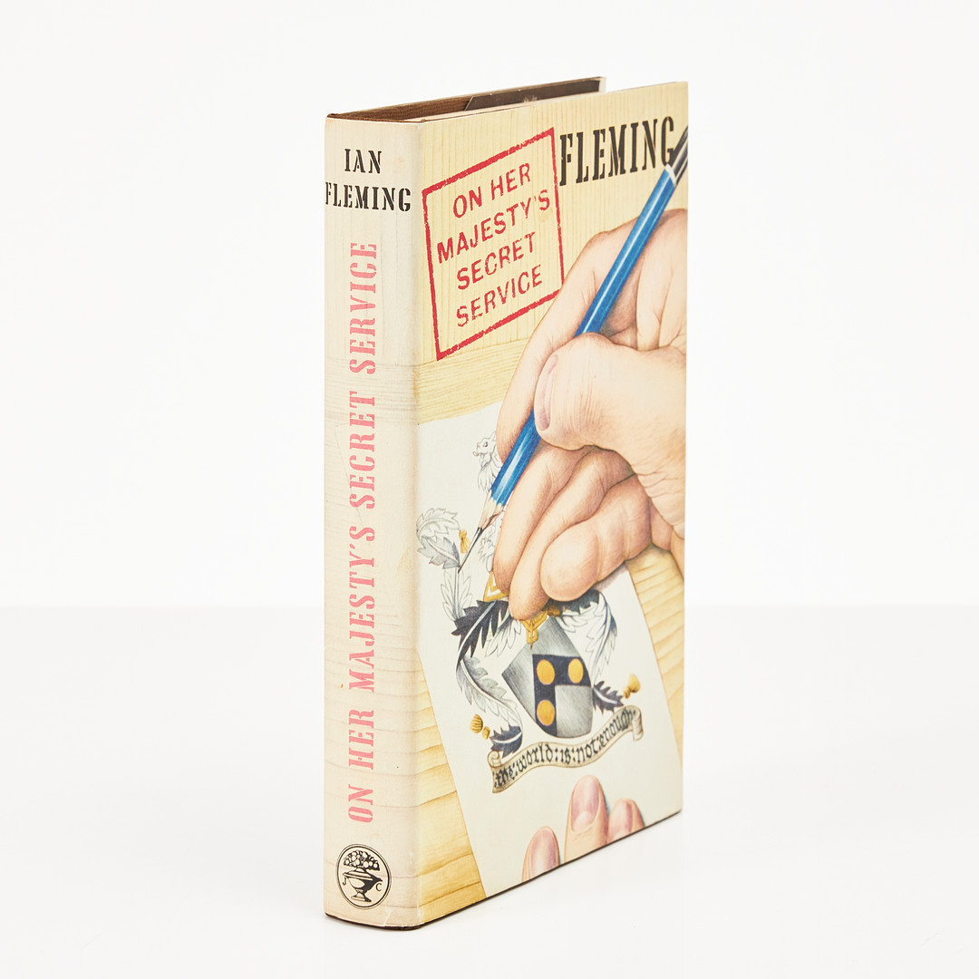 IAN FLEMING, On her majesty's secret service, första upplagan 1963.