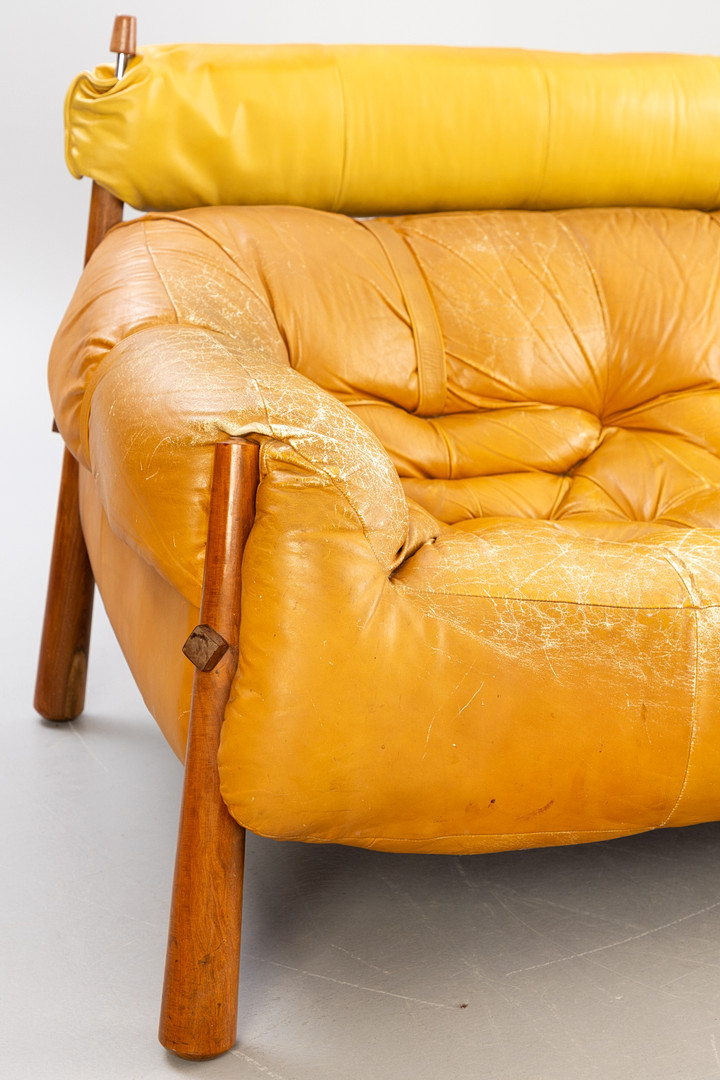 PERCIVAL LAFER. 3-Sitzer / Sofa MP81, Brasilien, 1960er Jahre.