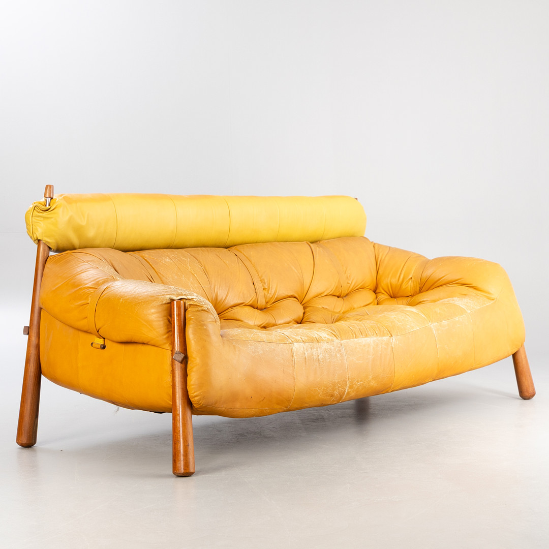 PERCIVAL LAFER. 3-Sitzer / Sofa MP81, Brasilien, 1960er Jahre.