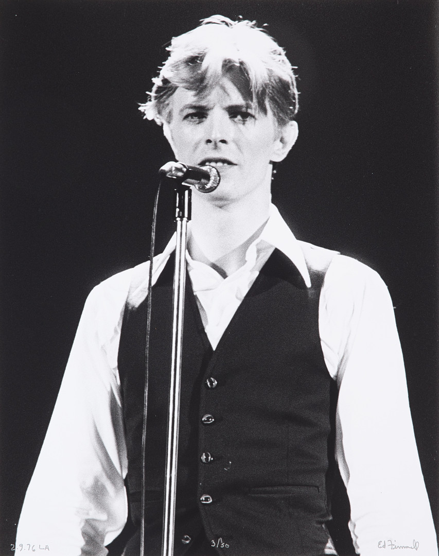 ED FINNELL. David Bowie som