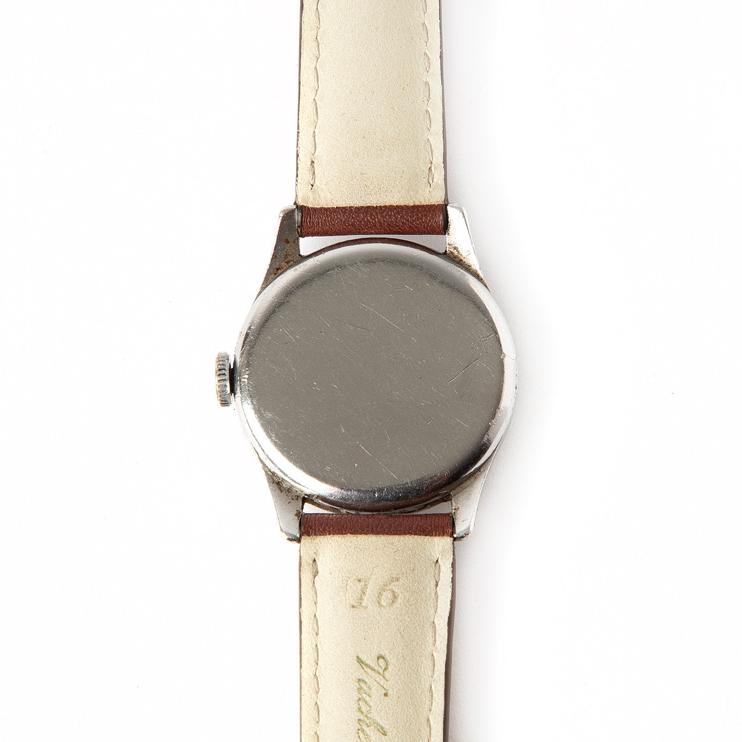 OMEGA, armbandsur, stål, 1940-tal.