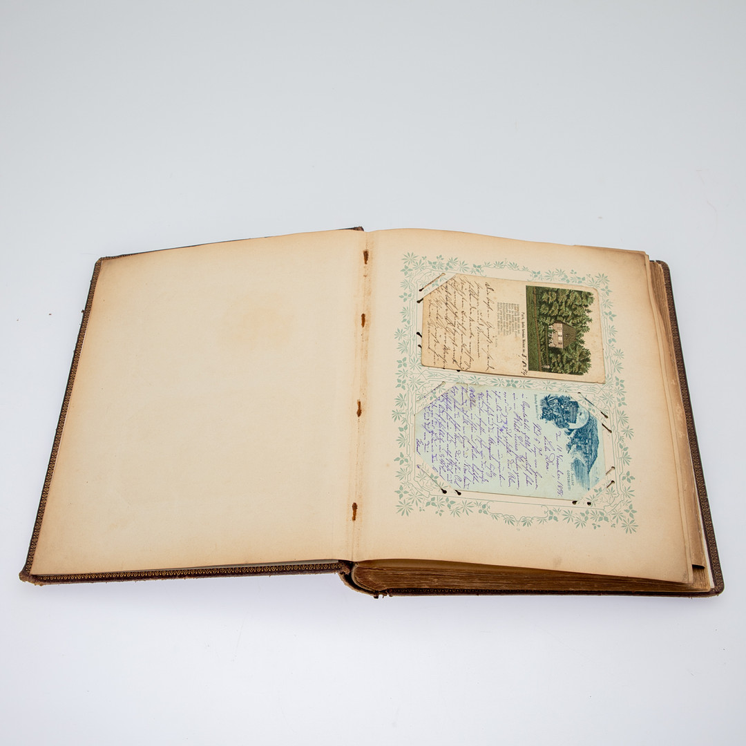 Postkartenalbum ´Grüsse von Nah und Fern`, Ende 19./Anfang 20. Jh.