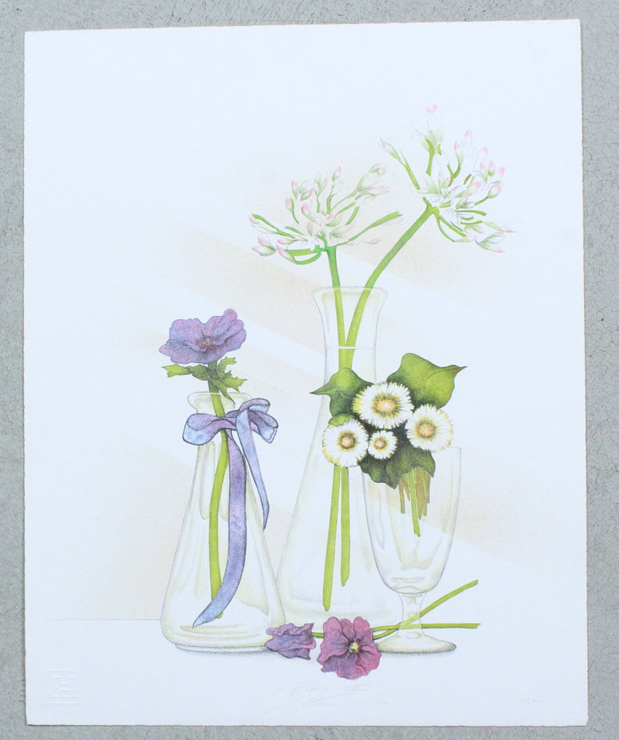 SUSANNE HARTMANN. 'Poesie II', 2000, Lithografie, E.A., signiert.