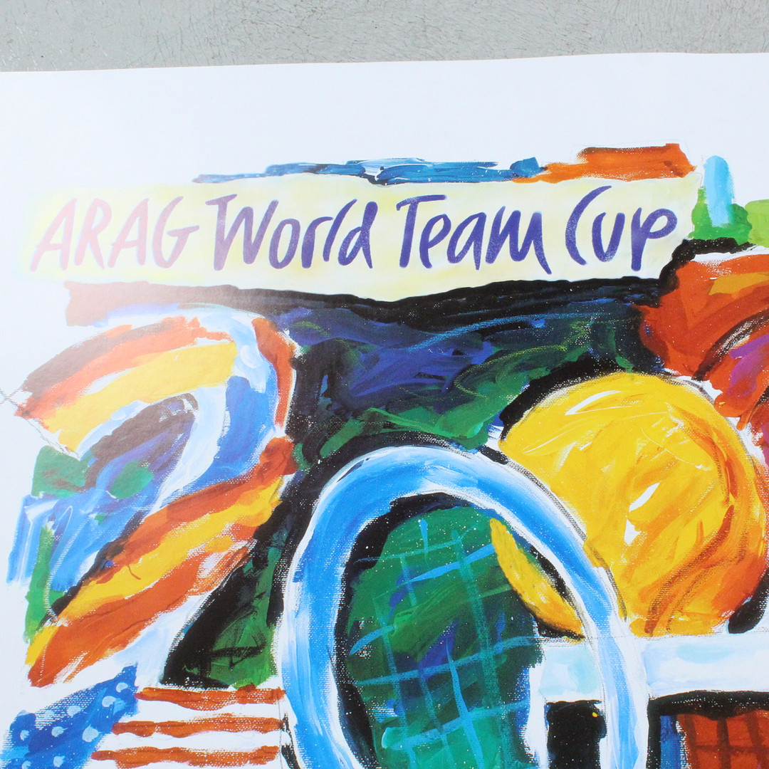 Poster / Druck 'ARAG World Team Cup'.