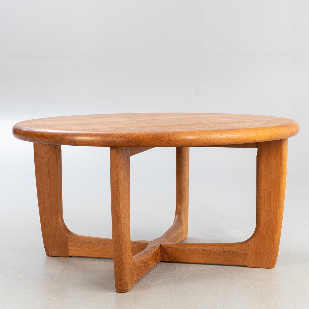 Niels Bach, Couchtisch in Teak, Dänemark, 2. Hälfte 20. Jh.