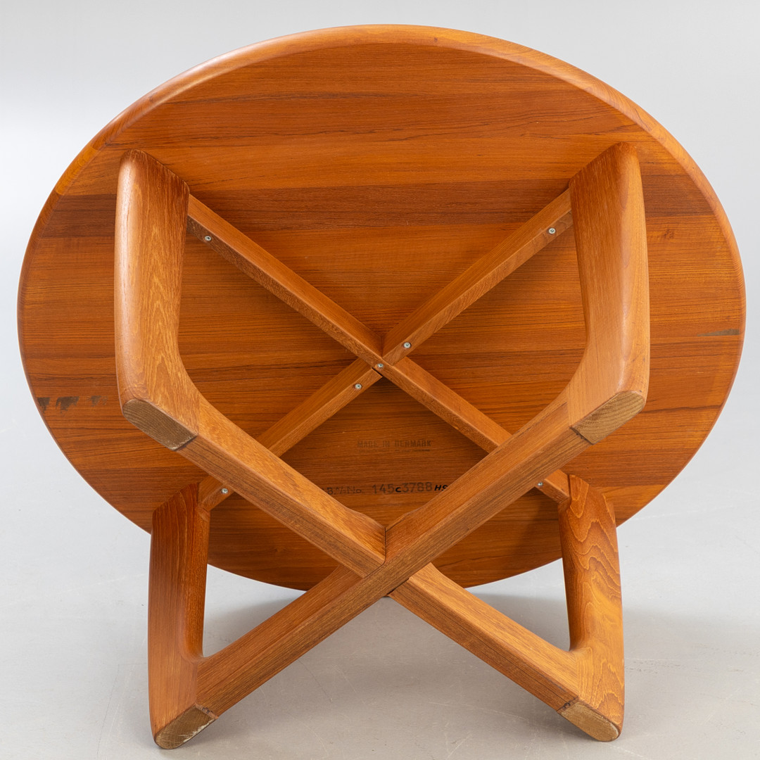 Niels Bach, Couchtisch in Teak, Dänemark, 2. Hälfte 20. Jh.