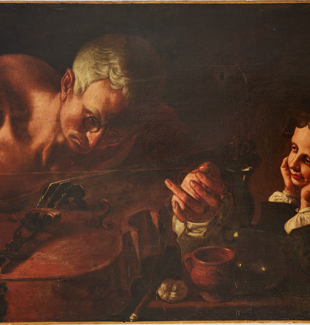 GIOVANNI DOMENICO LOMBARDI DI L’OMININO (ITALIEN, LUCCA, 1682-1751). Cellospelaren.