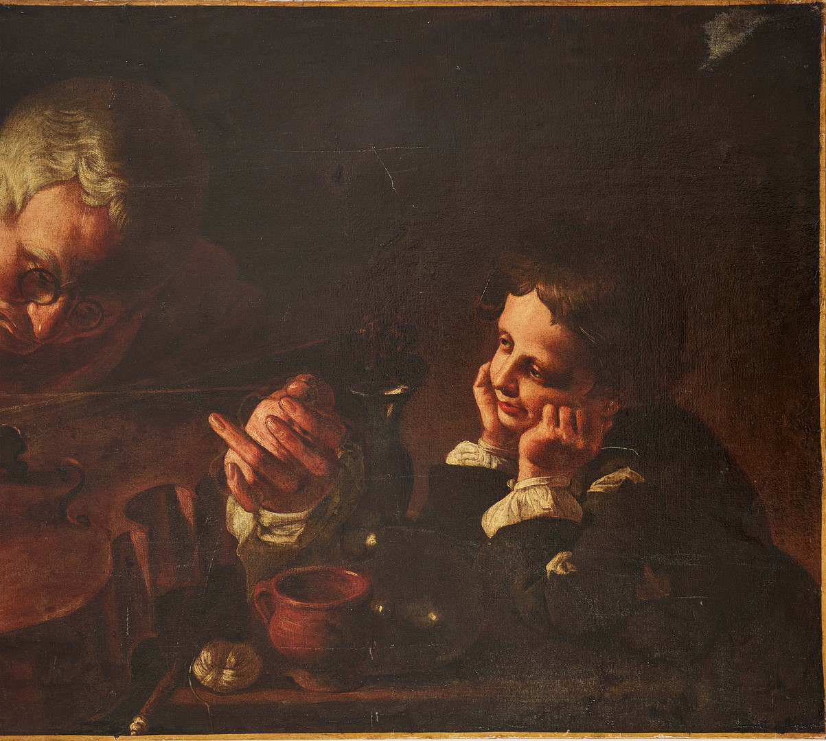 GIOVANNI DOMENICO LOMBARDI DI L’OMININO (ITALIEN, LUCCA, 1682-1751). Cellospelaren.