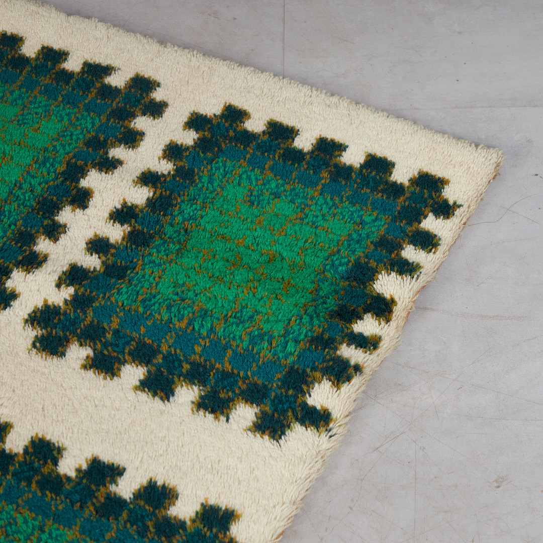 Teppich, 'Carre', Højer Eksport Wilton, 1960er Jahre, Dänemark.