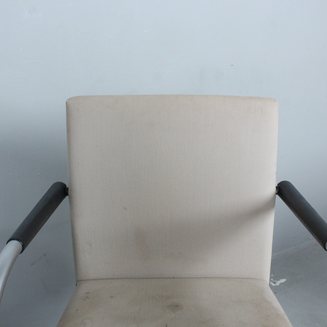 VITRA. Paar Freischwinger, Modell '' Visasoft ''.
