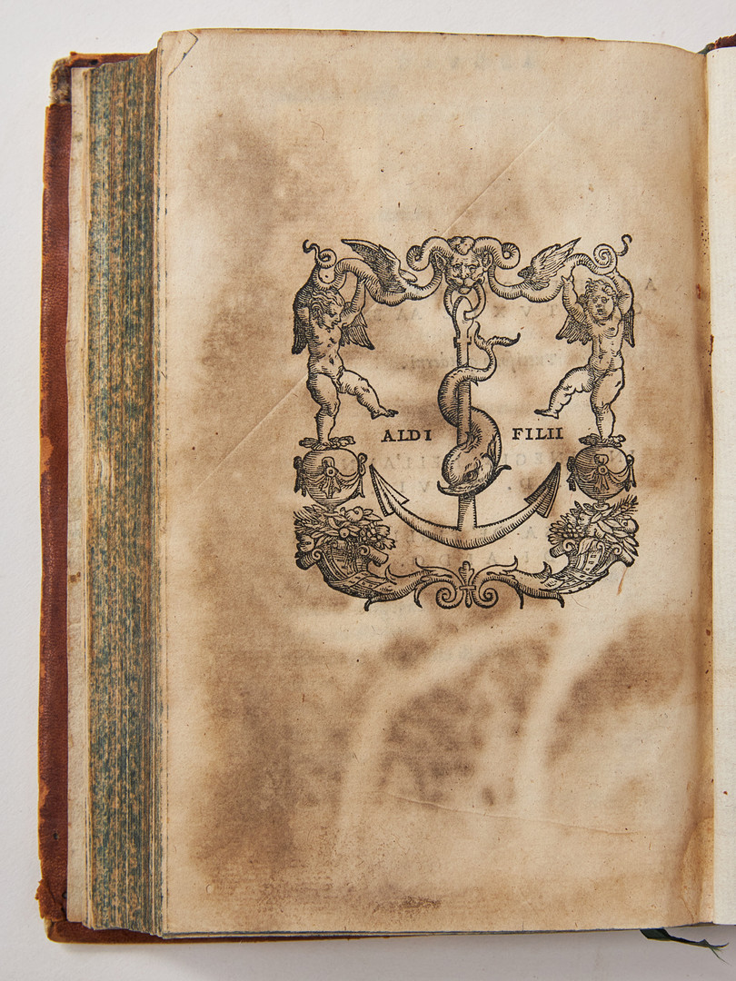 CASTIGLIONE, Il libro del cortegiano... VENICE, ALDUS PRESS, 1547.