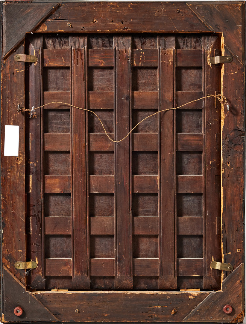 FRISISK SKOLA. Damporträtt daterat 1595.