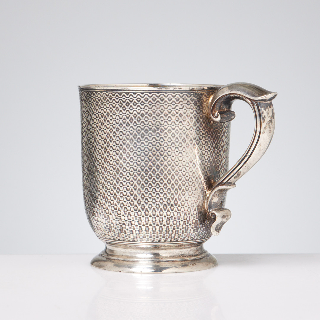 CHARLES FREDERICK HANCOCK. Mugg, Silver, London, 1884.
