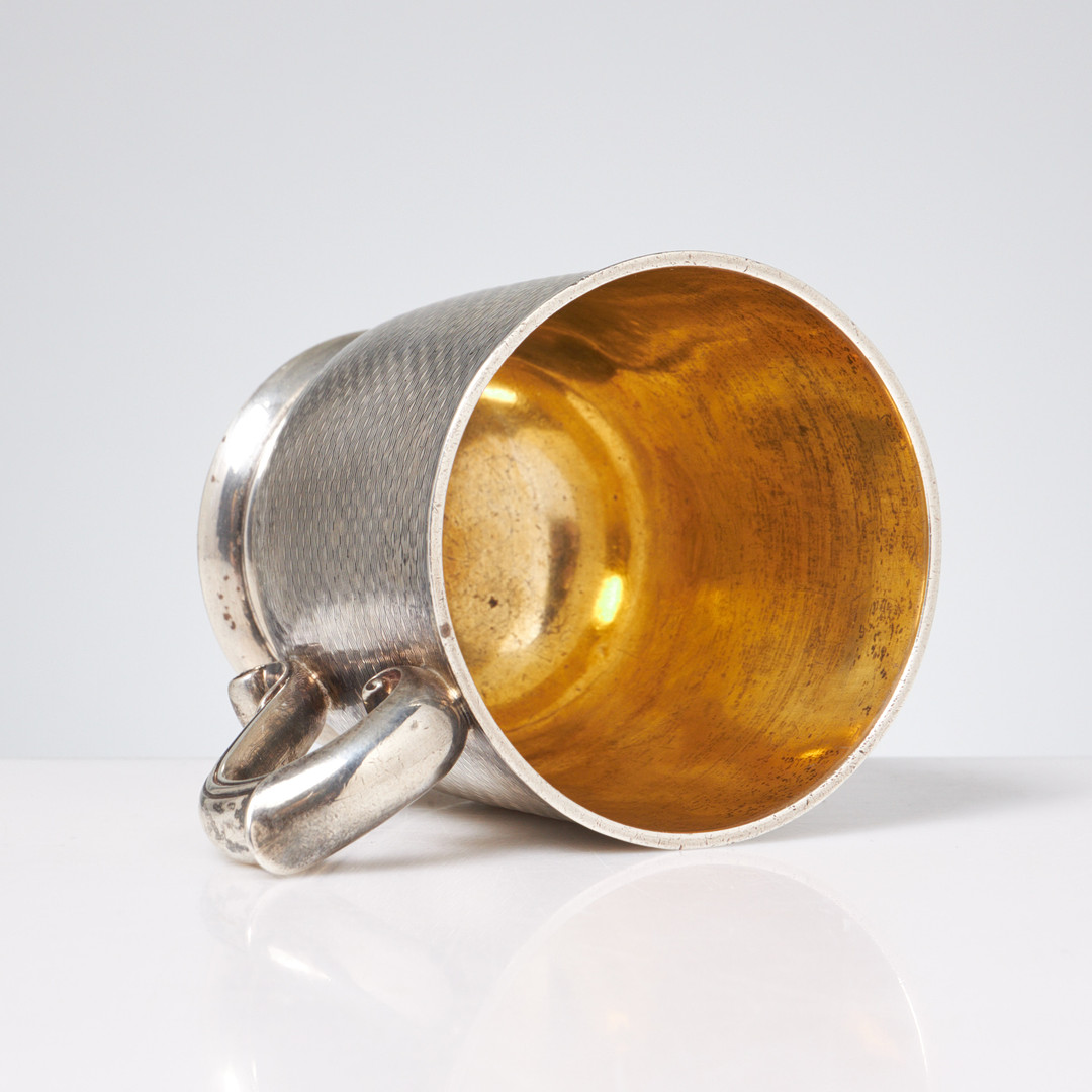 CHARLES FREDERICK HANCOCK. Mugg, Silver, London, 1884.