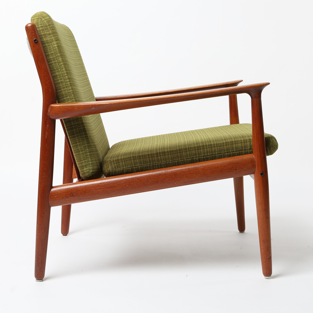 GRETE JALK. Fåtölj, Glostrup Møbelfabrik, Danmark, teak.