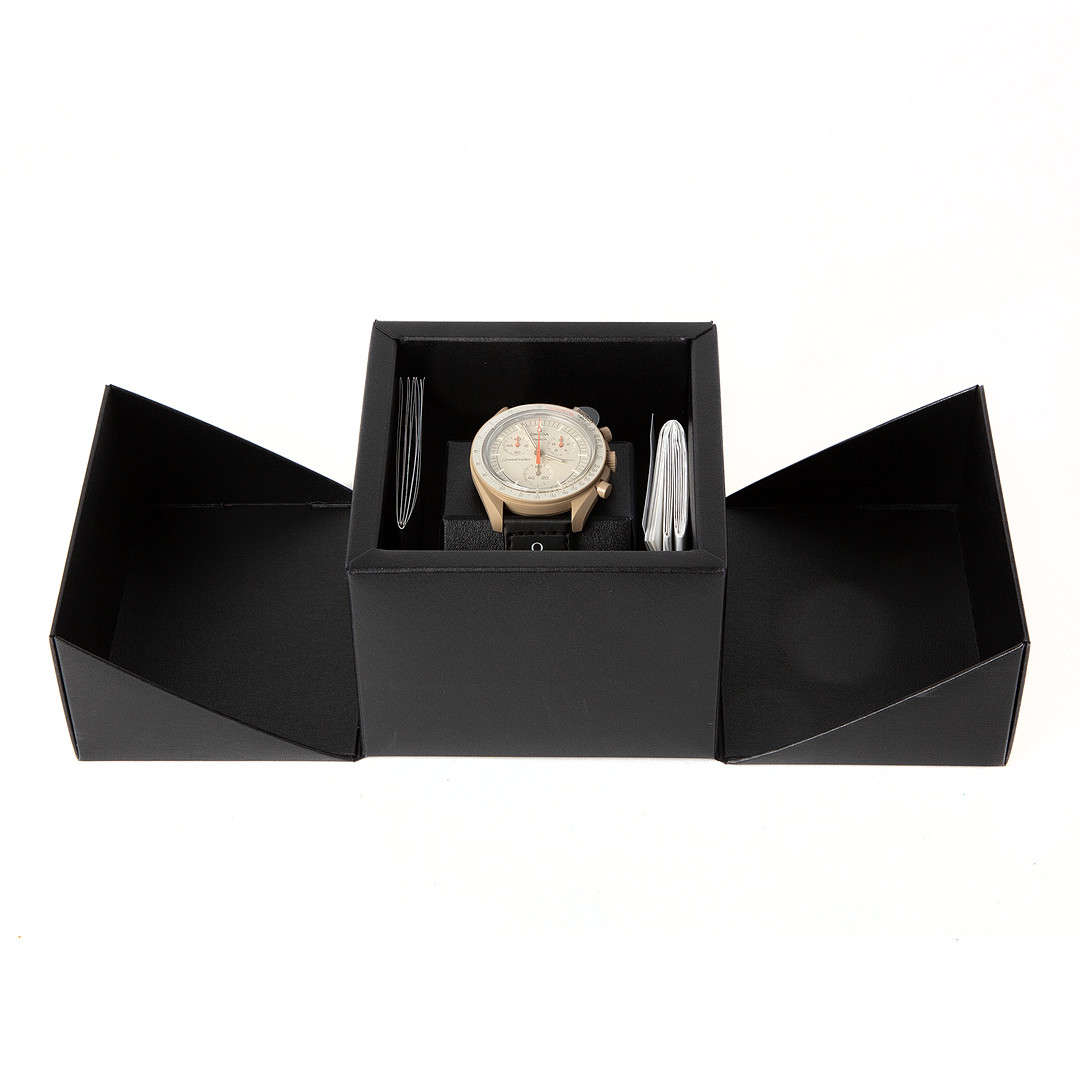OMEGA X SWATCH, armbandsur, Mission to jupiter, bioceramic, 2023.