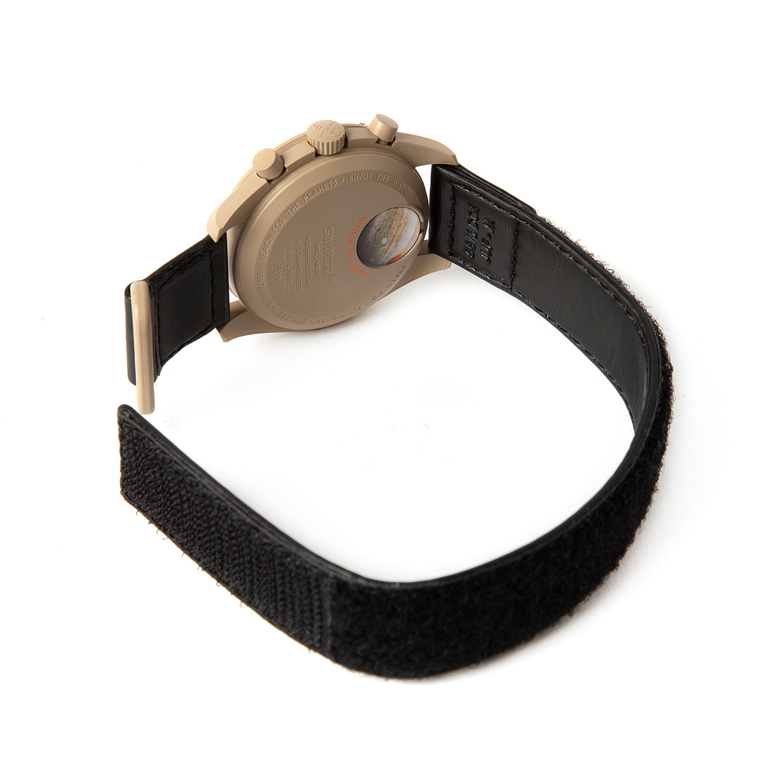 OMEGA X SWATCH, armbandsur, Mission to jupiter, bioceramic, 2023.