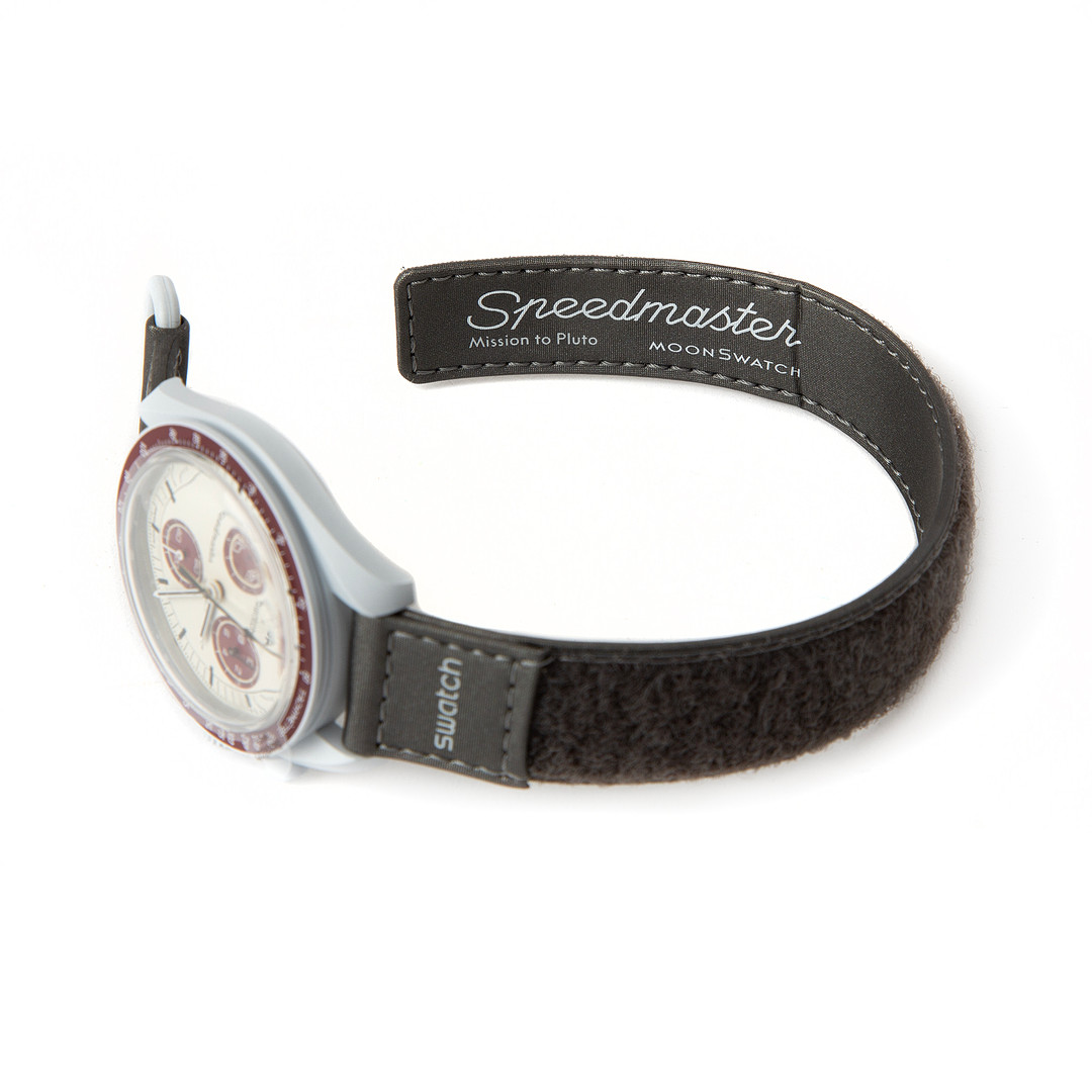 OMEGA X SWATCH, armbandsur, Mission to pluto, bioceramic, 2023.