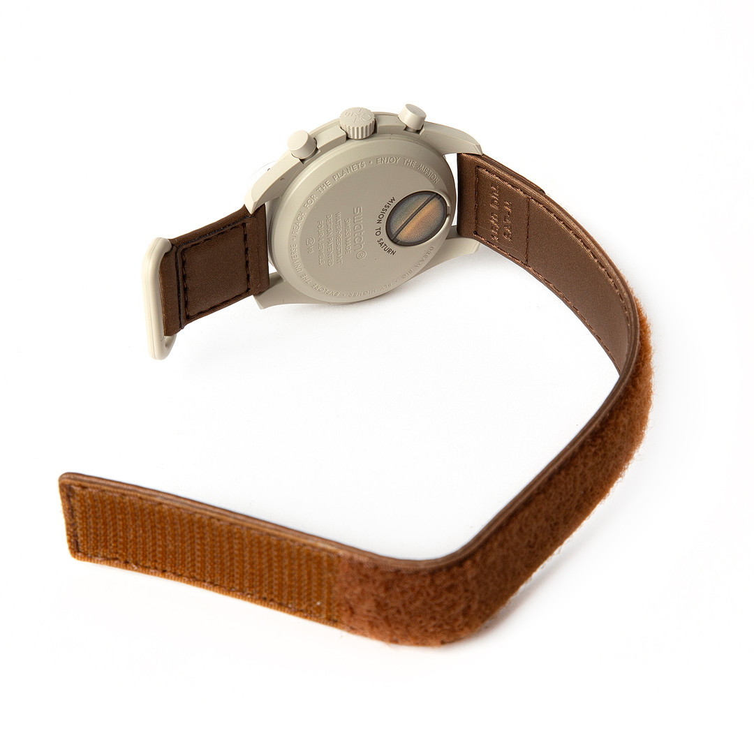 OMEGA X SWATCH, armbandsur, Mission to saturn, bioceramic, 2023.