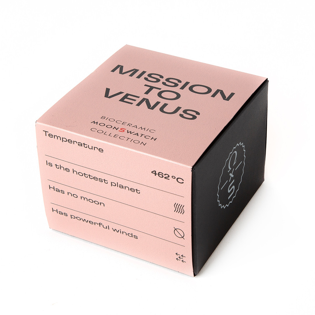 OMEGA X SWATCH, armbandsur, Mission to venus, bioceramic, 2023.