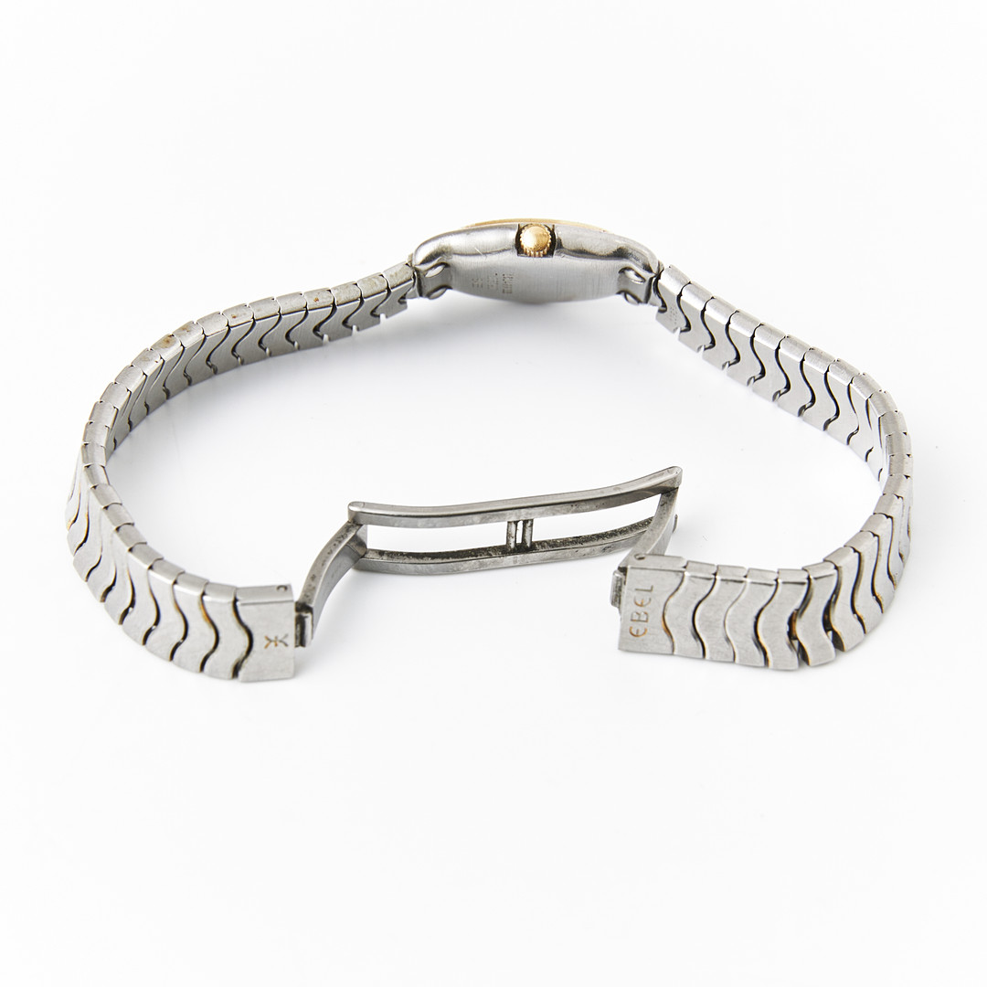 EBEL, damarmbandsur, Classic Wave, guld/stål.