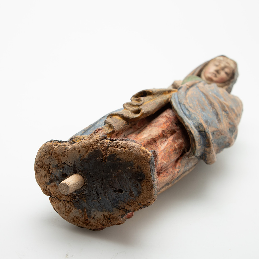 Figur aus einer Kreuzigungsgruppe, Süddeutschland 18. Jh.