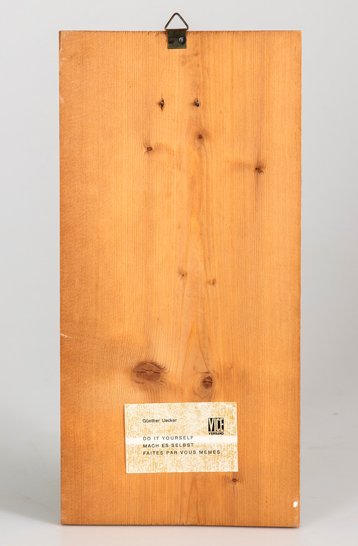 GÜNTHER UECKER (GEB. 1930). Do it yourself.