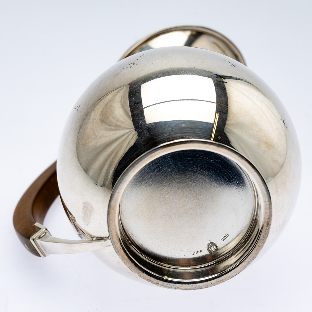 SVEND TOXVAERD. Krug, Silber, Dänemark, 1957.