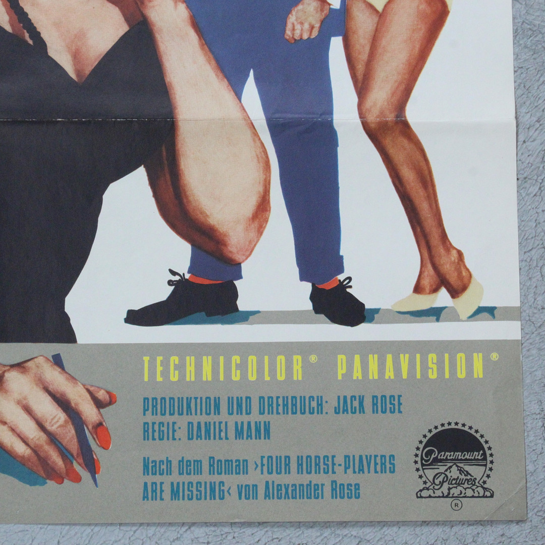 'Tanz auf Dem Vulkan', Deutschland, 1938 und 'Immer nur deinetwegen', USA, 1962, deutsche Filmplakate.