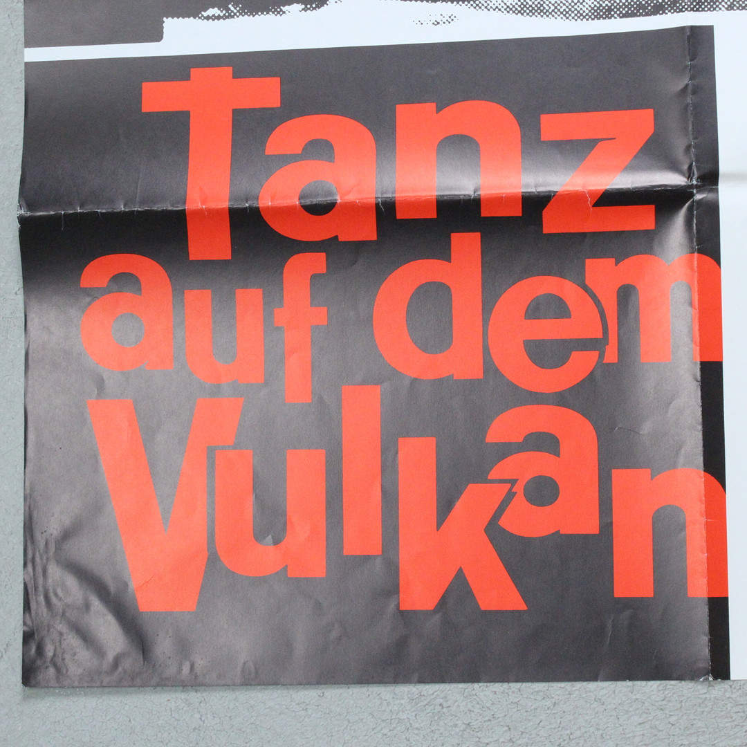 'Tanz auf Dem Vulkan', Deutschland, 1938 und 'Immer nur deinetwegen', USA, 1962, deutsche Filmplakate.